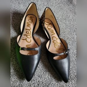 Rina Black & Leopard flats